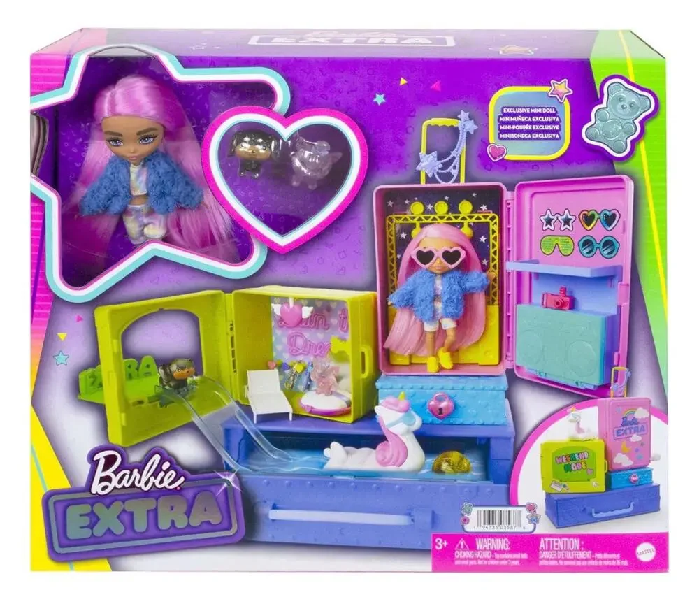 New Barbie Extra Pets & Minis PLAYSET